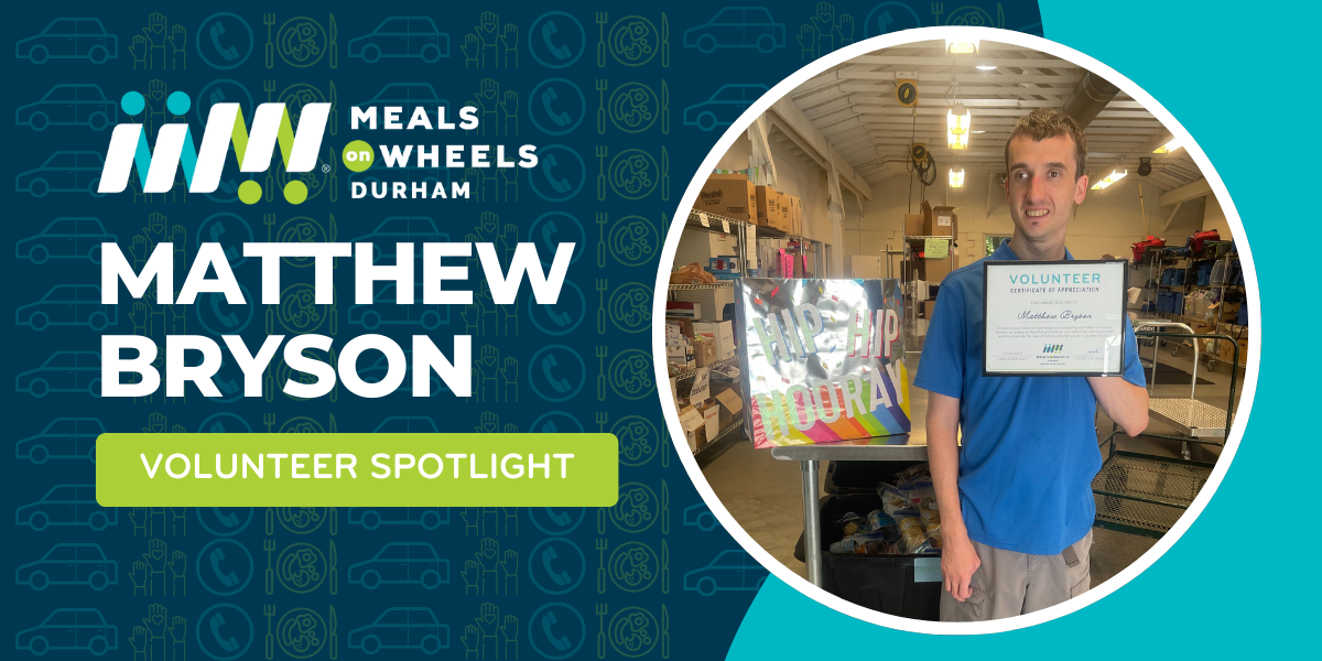 Volunteer Spotlight Header - Matthew Bryson